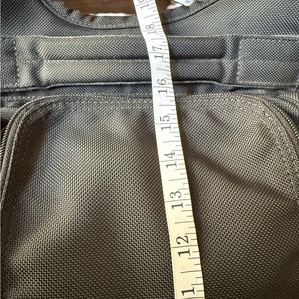 TUMI Black Ballistic Nylon Urban Bodypack / Backpack. Style # 2680D3 - Picture 8 of 11